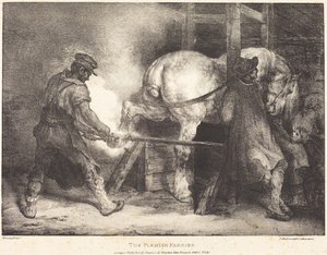 Flamandzki kowal autorstwa Theodore Gericault