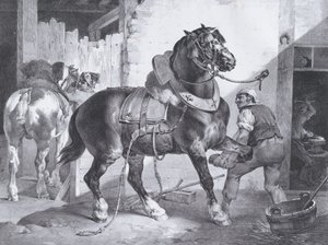 Kowal francuski, 1822. autorstwa Theodore Gericault