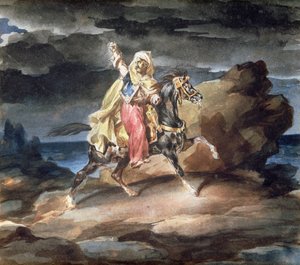 Giaour, ok. 1822-23 autorstwa Theodore Gericault