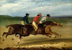 Wyścig konny autorstwa Theodore Gericault