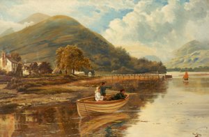 Luss, Loch Lomond autorstwa Theodore Hines