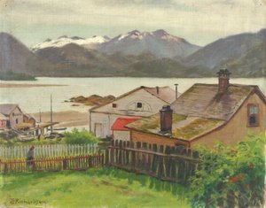 W Starej Dzielnicy, Sitka, 1900.