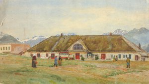 Stara Rosyjska Placówka Handlowa, Sitka, ca. 1880-1914.