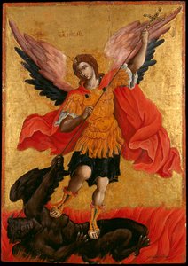 Archanioł Michał, druga połowa XVII wieku. autorstwa Theodore Poulakis