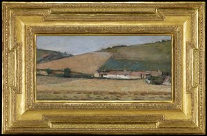 Gospodarstwo wśród wzgórz, Giverny autorstwa Theodore Robinson
