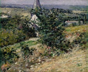 Stary Kościół w Giverny, 1891.