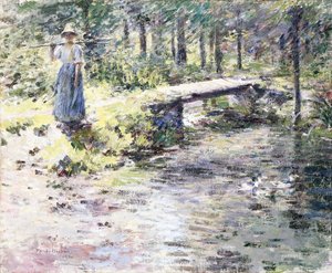 Mały Most autorstwa Theodore Robinson