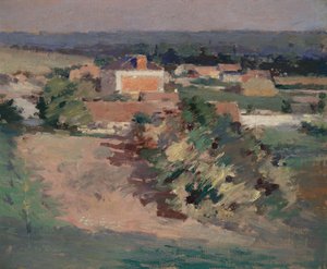 Czerwony dom autorstwa Theodore Robinson