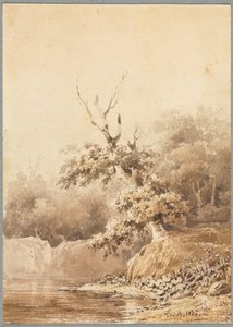 Krajobraz autorstwa Theodore Rousseau