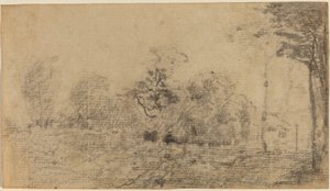 Krajobraz II autorstwa Theodore Rousseau