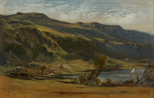 Wieś Owernii autorstwa Theodore Rousseau