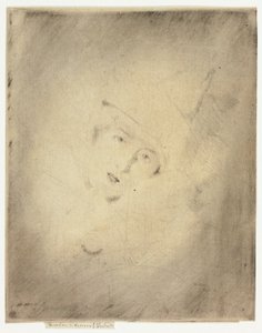 Pierrot, Portret damy A. C. autorstwa Theodore Roussel
