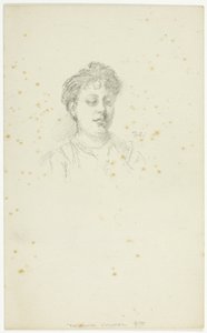 Szkic Edith Austin autorstwa Theodore Roussel