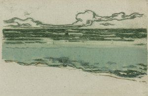 Morze w Bognor autorstwa Theodore Roussel