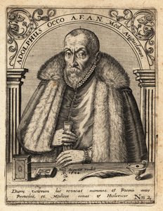 Adolf Occo, lekarz autorstwa Theodore de Bry