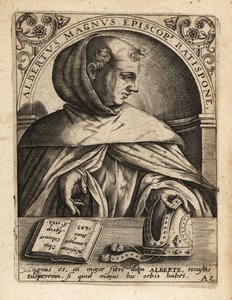 Albertus Magnus autorstwa Theodore de Bry