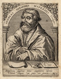Andreas Gerhard Hyperius autorstwa Theodore de Bry