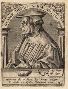 Caspar Hedio autorstwa Theodore de Bry