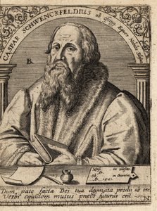 Caspar Schwenckfeld autorstwa Theodore de Bry