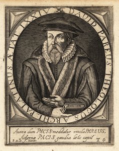 Dawid Pareus autorstwa Theodore de Bry