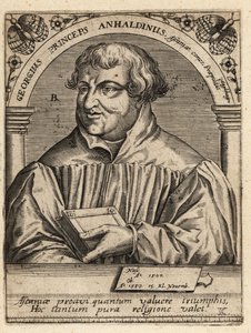 Jerzy III, książę Anhalt-Dessau autorstwa Theodore de Bry
