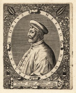 Girolamo Fracastoro, włoski lekarz autorstwa Theodore de Bry
