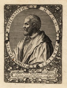 Hugues Babet, francuski filozof. autorstwa Theodore de Bry