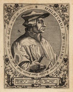 Huldrych Zwingli autorstwa Theodore de Bry