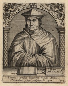Jacques Masson, c1475-1544, teolog flamandzki. autorstwa Theodore de Bry