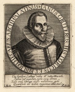 Jan Gruter, filolog pochodzenia flamandzkiego autorstwa Theodore de Bry