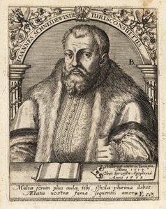 John Schneidewein autorstwa Theodore de Bry