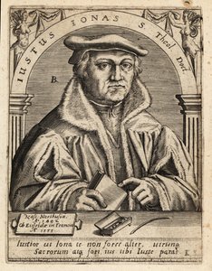 Justus Jonas, Starszy autorstwa Theodore de Bry