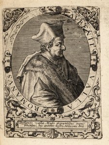 Lorenzo Valla, c1407-1457, włoski humanista. autorstwa Theodore de Bry
