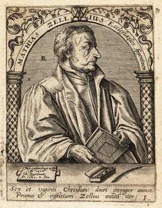 Matthäus Zell autorstwa Theodore de Bry
