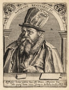 Mikołaja Reusnera autorstwa Theodore de Bry