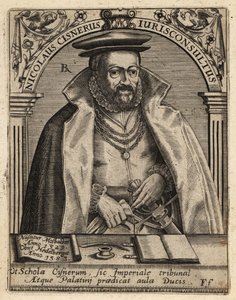 Nikolaus Cisnerus autorstwa Theodore de Bry