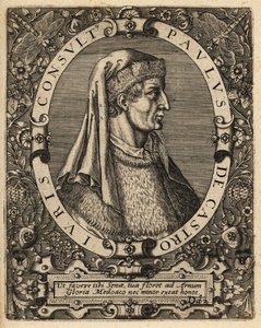 Paweł z Castrensis autorstwa Theodore de Bry