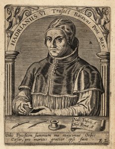 Papież Adrian VI autorstwa Theodore de Bry