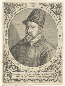 Portret kompozytora Philippe de Monte (1521-1603) autorstwa Theodore de Bry
