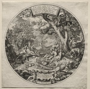 Złoty wiek. autorstwa Theodore de Bry