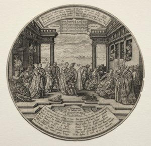 Bal wenecki. autorstwa Theodore de Bry