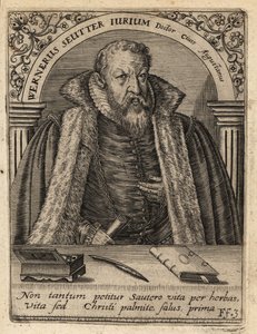 Werner Seuter autorstwa Theodore de Bry