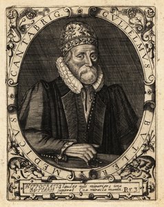William Butler, angielski naukowiec autorstwa Theodore de Bry