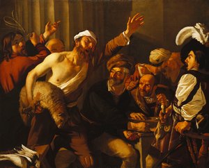 Chrystus wypędzający chałupników ze świątyni, 1621 r.