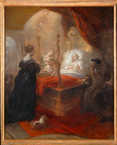 Święty Franciszek z Paoli przepowiada syna Ludwice Sabaudzkiej ...