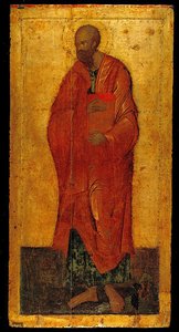 Apostoł Paweł (tempera na drewnie)
