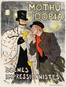 Sztuka. Zabawa. Usta i Doria piosenkarza. Plakat Steinlen, Francja autorstwa Théophile Alexandre Steinlen