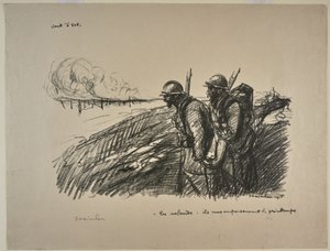 Wiatr wschodni autorstwa Théophile Alexandre Steinlen