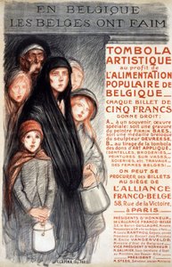 W Belgii Belgowie są głodni autorstwa Theophile Alexandre Steinlen