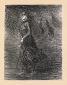 Na ulicy (Dans la Rue) autorstwa Théophile Alexandre Steinlen